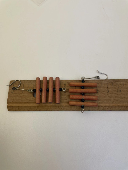 E447 Aarikka Kiina Earrings 