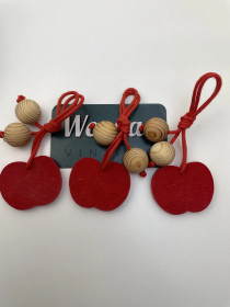 C176 Aarikkas christmas apples 3pcs