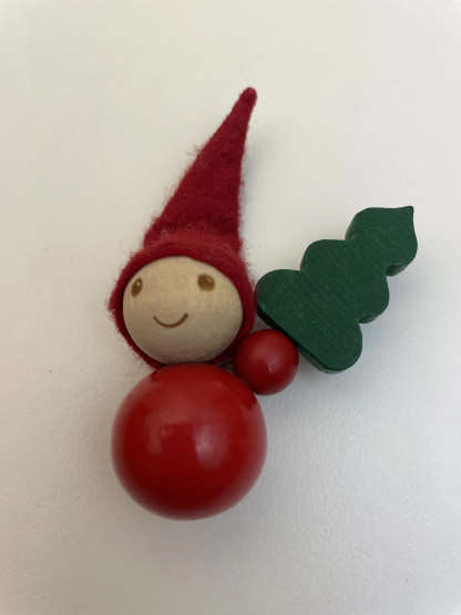 B434 Aarikka brooch, Christmas elf