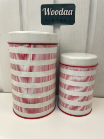 J70 Aarikan Raidat peltipurkit 2 kpl