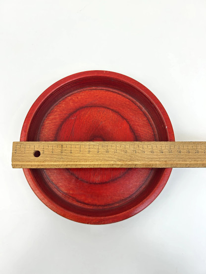  L60 Red plywood bowl