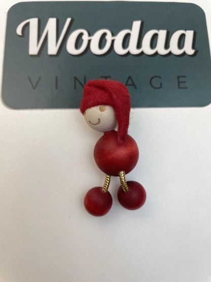 B437 Aarikka brooch, Christmas elf
