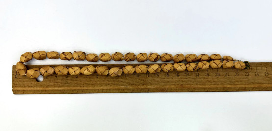 K485 old necklace, birchbark