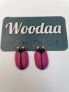 E454 Aarikka ladybug earrings