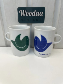 G88 Aarikkas bird mugs 2 pcs