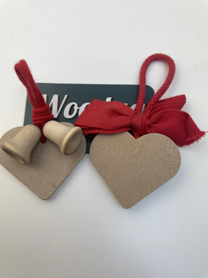 C164 Aarikan joulukoristeet 2kpl