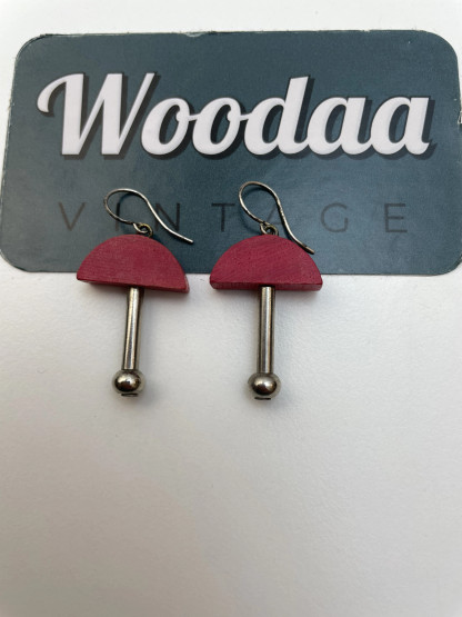 E432 Aarikkas umbrella earrings