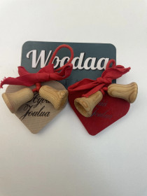 C144 Aarikka Christmas decorations 2pcs