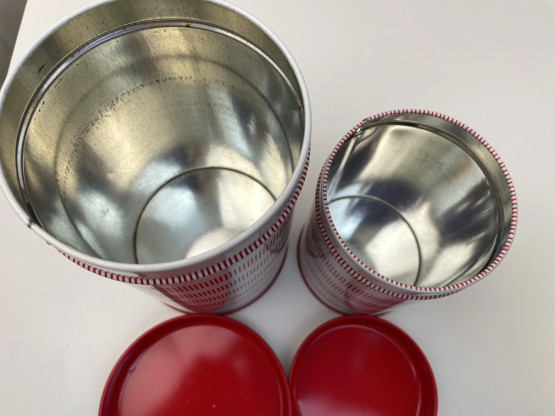 J70 Aarikkas tin cans 2 pcs, Raidat