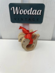 N216 Aarikkas bird napkin rings 4pcs