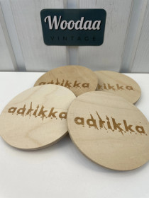 O83 Aarikka coasters 4pcs