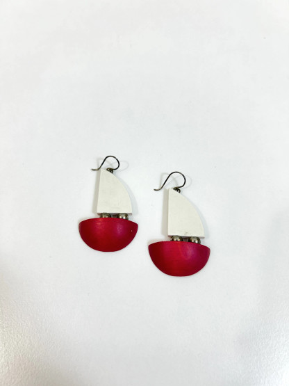 E405 Aarikka sailboat earrings