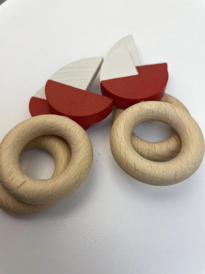 N212 Aarikkas napkin rings 4pcs