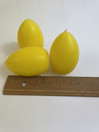 H277 keltaiset munakynttilät 3kpl
