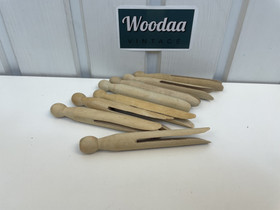 V89 Old clothes peg 8 pcs