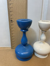 H231 Candelsticks blue and white