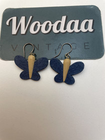 E519 Aarikkas earrings, butterfly