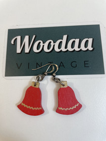 E359 christmas bell earrings 