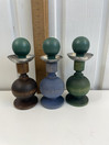 H209 Aarikkas Pikkiriikkinen candlestick 3 pcs