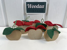 C135 Aarikkas christmas apples 8 pcs