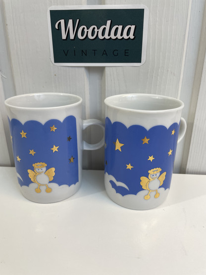 G33 Aarikka Pumpulienkeli mukit 2kpl