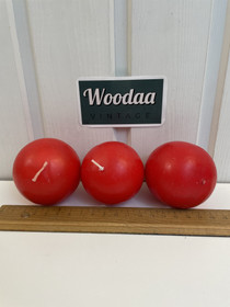 H263 big candles 3pcs