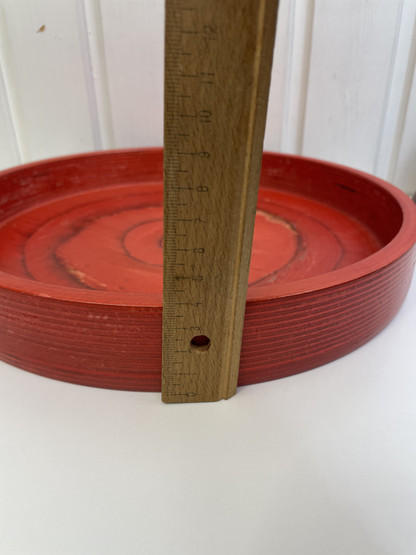 L59 Punainen vaneri kulho