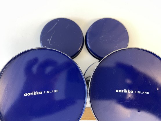 J48 Aarikkas Kukkaset tin can, 2 pcs