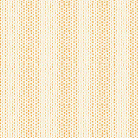 Vaalea ommel-kuvioinen puuvillakangas Stitch Cream Orange 10208 LO