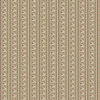 Koristeraidallinen puuvillakangas Lace Ruby 1356 NR