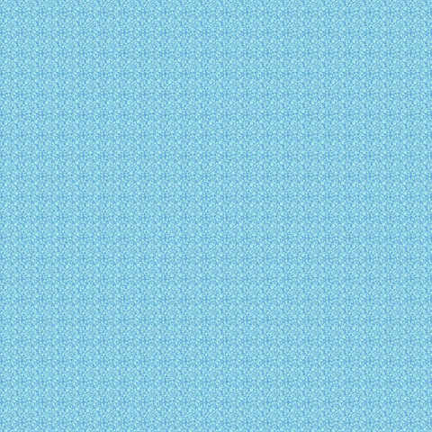 Vaaleansininen pikkukukkakuvioinen puuvillakangas Phiox Hydrangea 1504 B