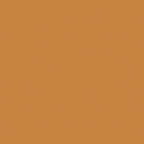 Lämpimän oranssi  pilkkukuvioinen puuvillakangas 1526 O1