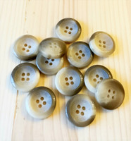 Vaaleanbeige takinnappi, 22mm