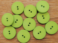 Omenanvihreä nappi, 25 mm