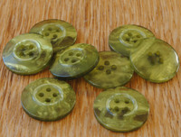 Oliivinvihreä nappi, 23mm
