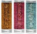Gütermann Holoshimmer kimalleompelulanka, 20 väriä