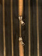 2-lukkoinen metalliavoketju, 90 cm, hammastus patina