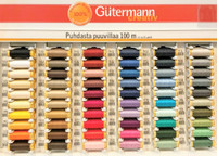 Gütermann puuvillaompelulanka, väri 5534 merensininen