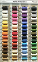 Konekirjontalanka Rayon 40, väri 1071 luonnonvalkoinen