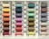 Puuvillalanka Cotton 30, väri  4014 vaaleansinisenkirjava