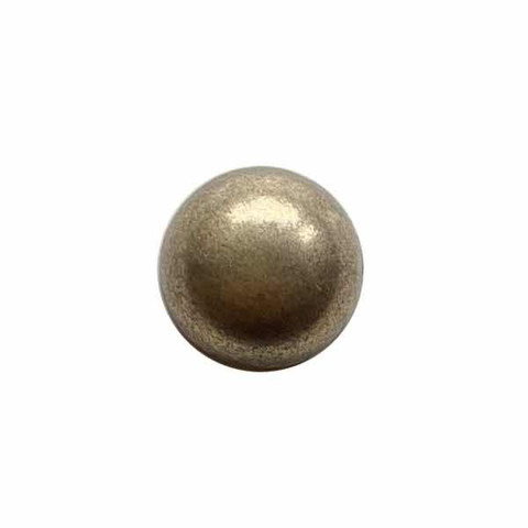 Pyöreä metallikantanappi, 14 mm