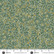 Vihreä pikkukukkakuvioinen puuvillakangas 100 T