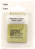 Kultaisena kimaltava koristekuvio, 4 kpl