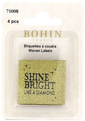 Kultaisena kimaltava koristekuvio, 4 kpl