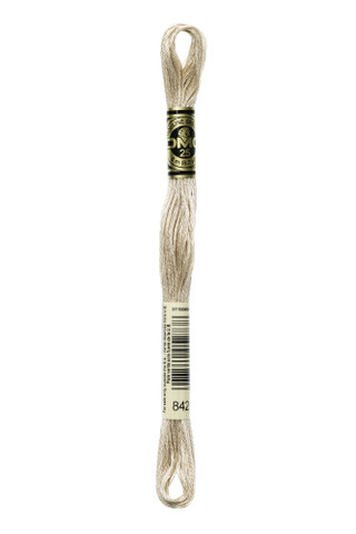 DMC muliinilanka väri 842 vaalea beige