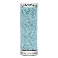 Gütermann Glowy 40, 100m, väri 4 vaaleansininen 