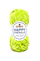 Happy Chenille samettilanka, väri 29 keväänvihreä