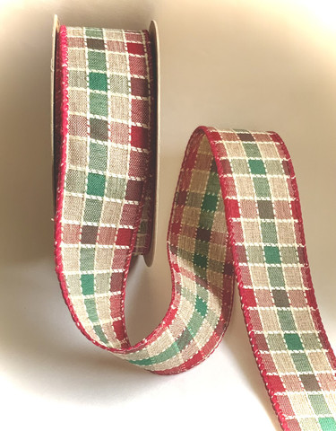 Ruudullinen koristenauha, 40 mm