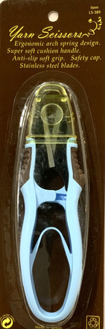 Vaaleansiniset lankasakset, 12 cm