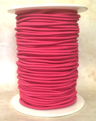 Pyöreä kuminauha, halkaisija 3 mm, väri pinkki